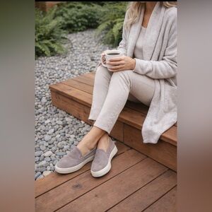 Naturalizer Taupe Slip-On Loafers